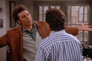 Kramer, just tell me what the guy said. - The Parking Space