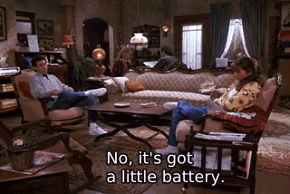 No, it's got a little battery. - The Stock Tip