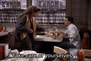 Take care of yourselves. - The Busboy