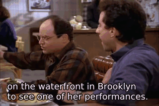 on the waterfront in Brooklyn to see one of her performances. - The Baby Shower